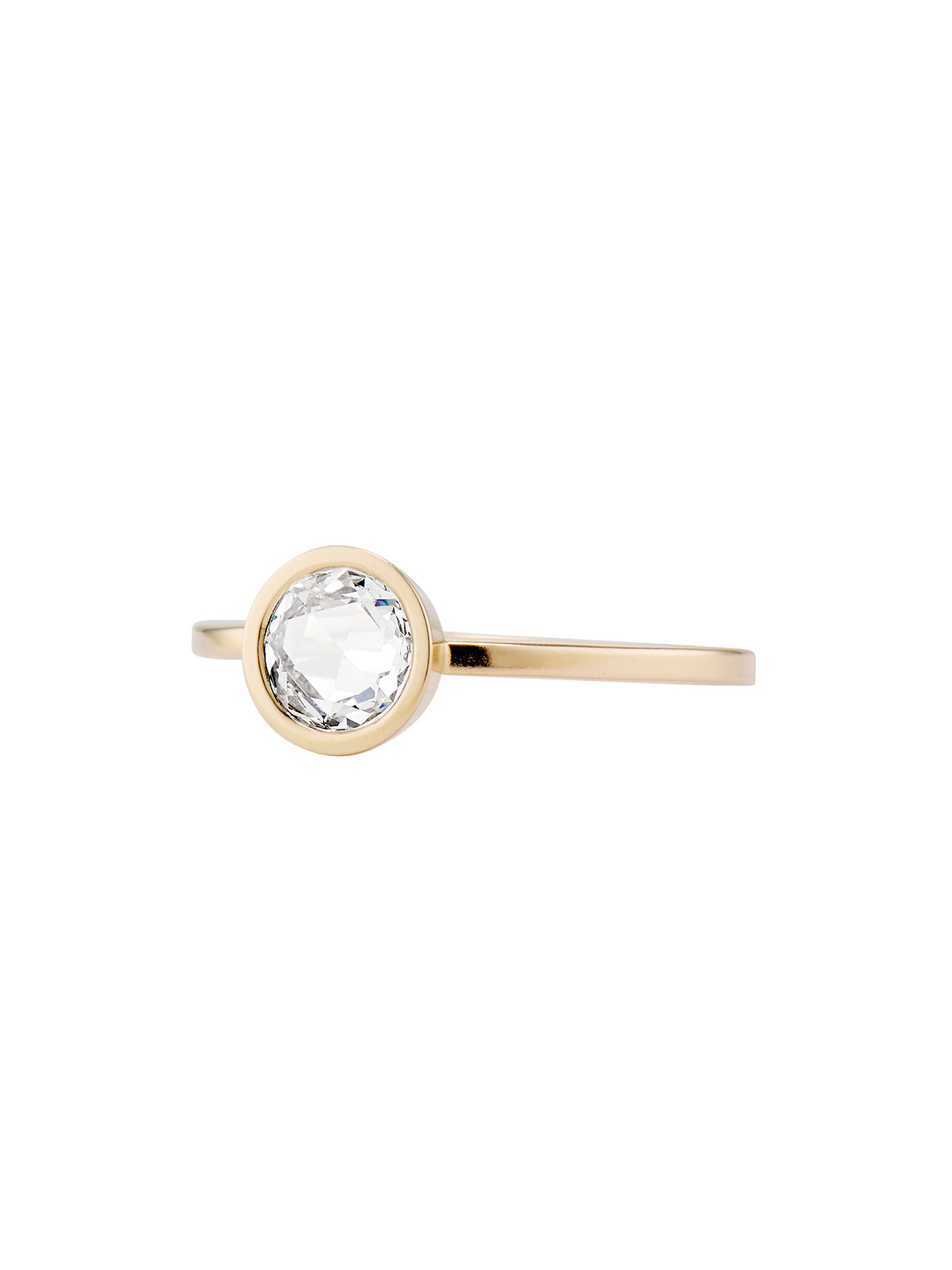 Grand passage ring rose cut